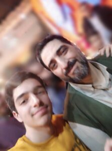 من و دوست عزیز حاج سید مجید بنی فاطمه